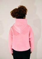 Double layered-reversible hoodie (pink)