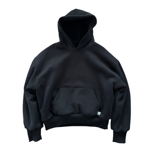 Double layered-reversible hoodie (black)