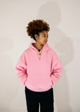 Double layered-reversible hoodie (pink)