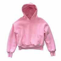 Double layered-reversible hoodie (pink)